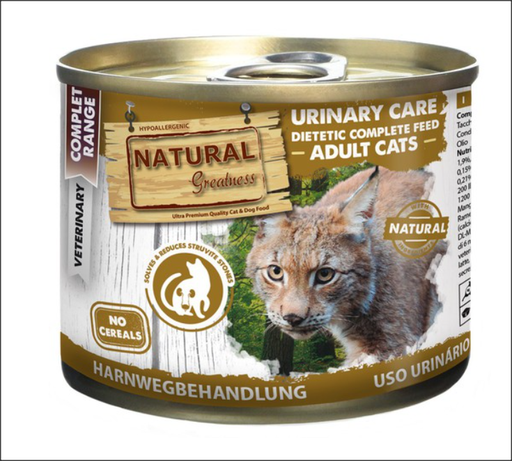 Natural Greatness Gama Veterinaria Cuidado Urinario para gatos 200gr.